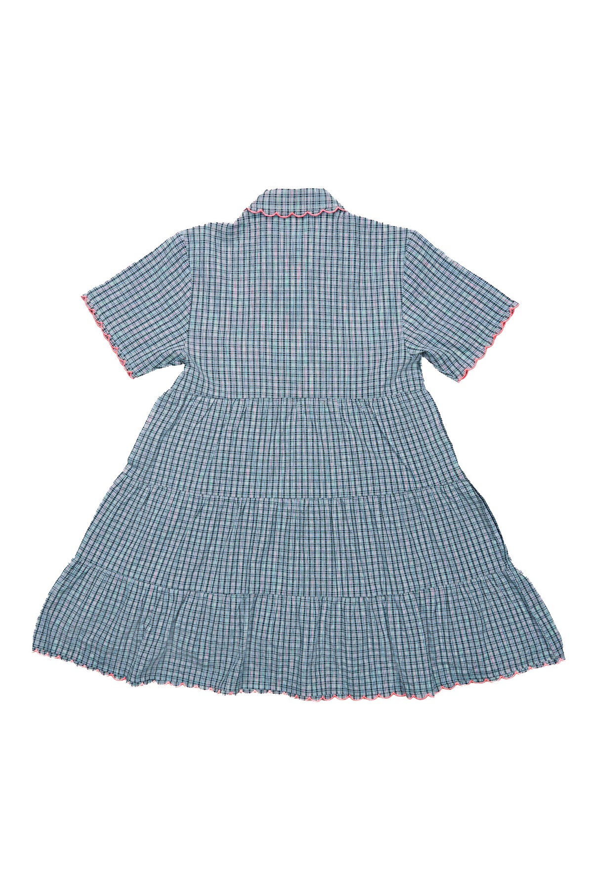 Scallop Trim Dress
