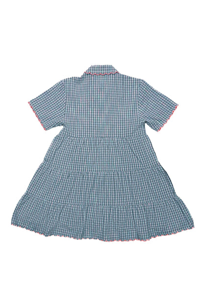 Scallop Trim Dress