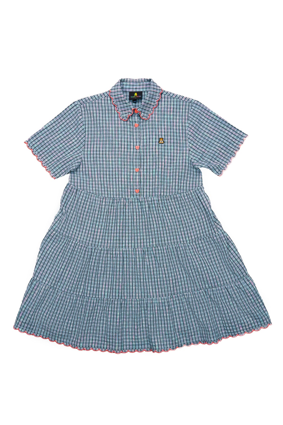 Scallop Trim Dress