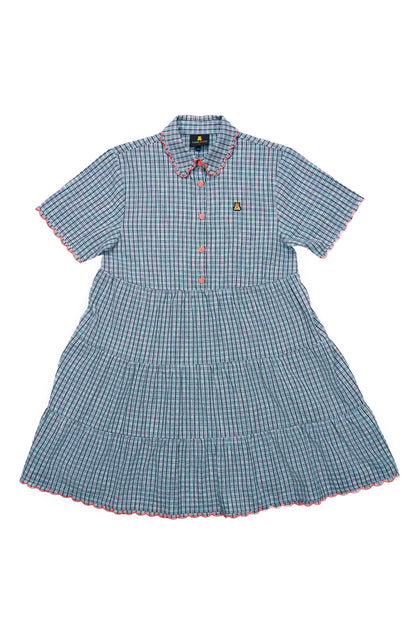 Scallop Trim Dress
