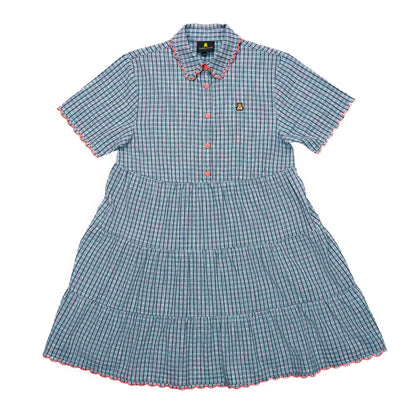 Scallop Trim Dress