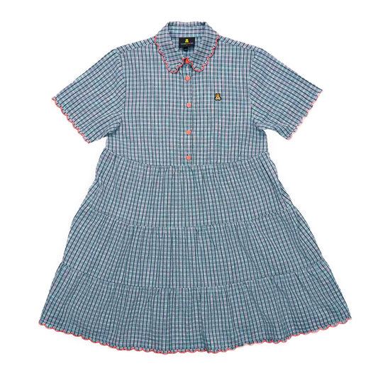 Scallop Trim Dress